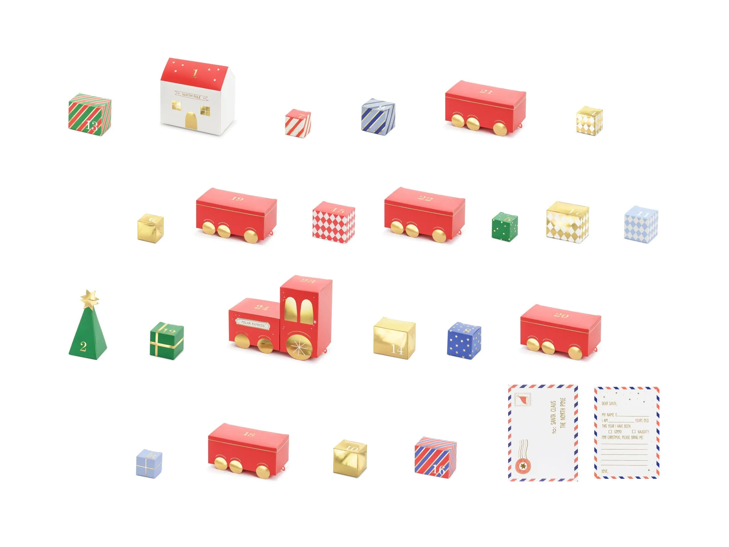 Advent Calendar Train