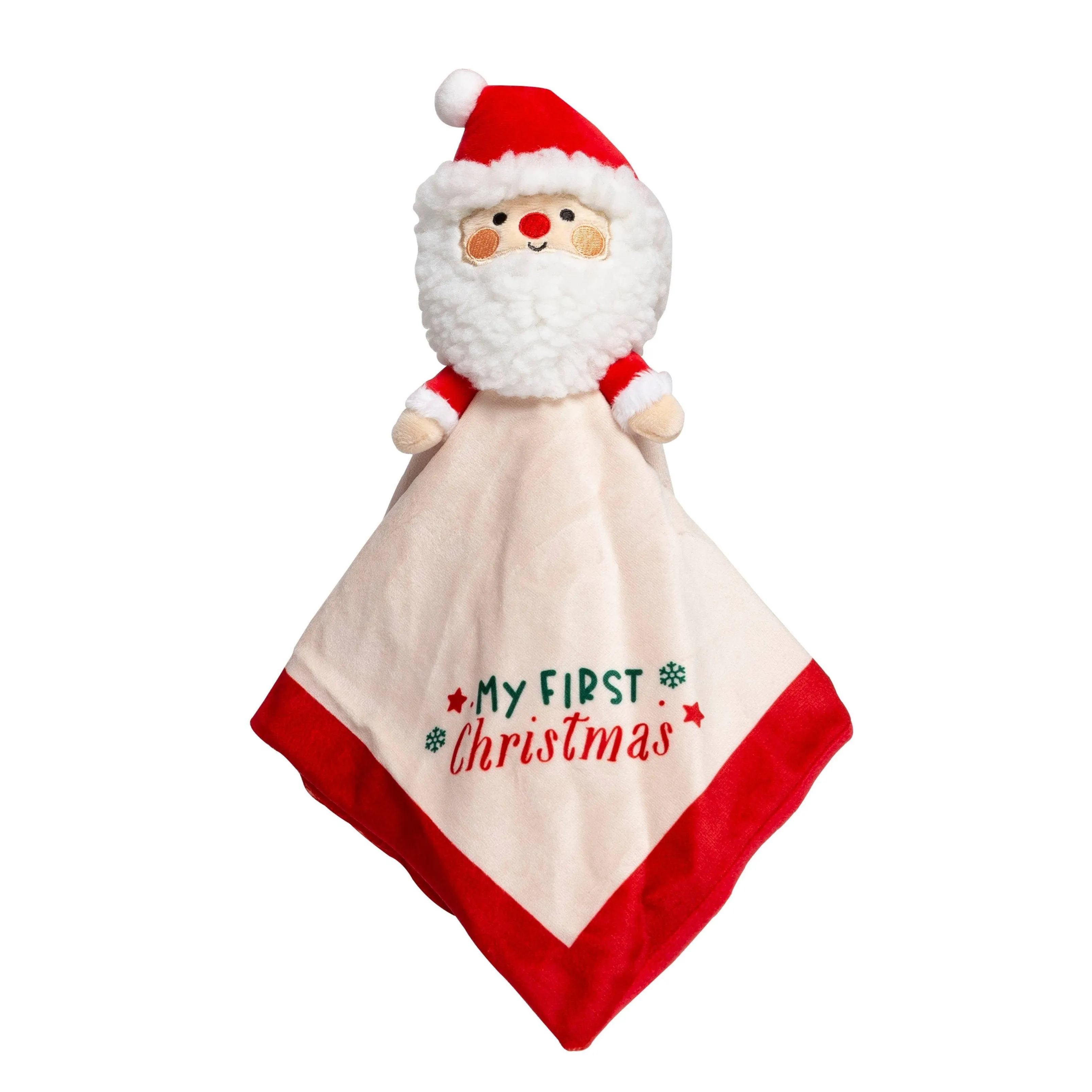 Baby's First Christmas Santa Snuggle Blanket