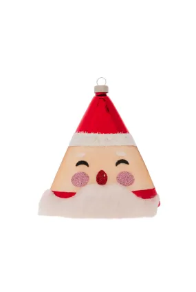 Cheerful Santa Ornament