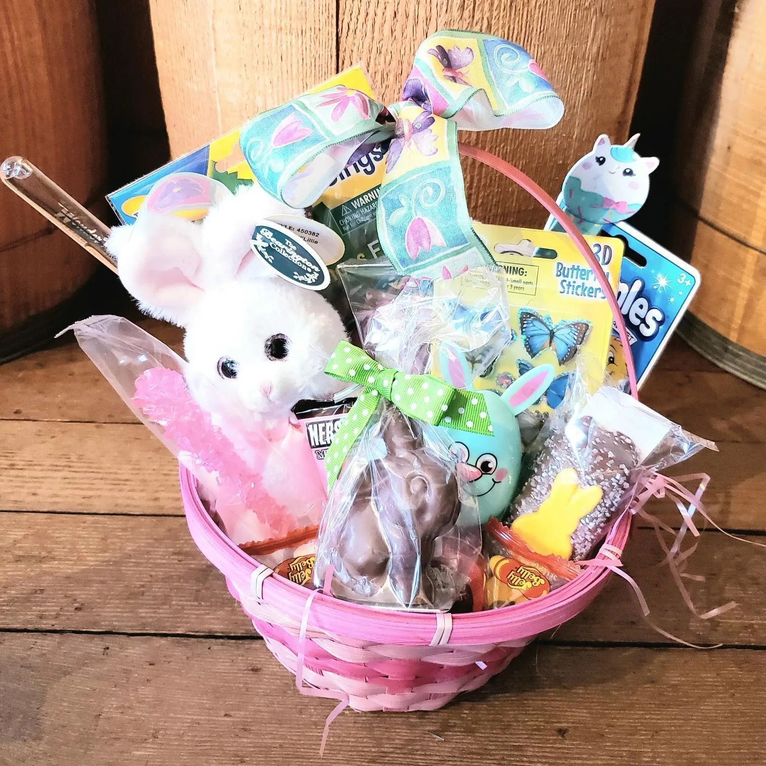 Easter Basket | Butterflies and Bunnies
