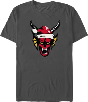 Hellfire Club Santa Claus Hat Stranger Things T-Shirt