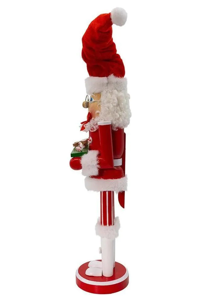 Kurt Adler 15" Wooden Mrs. Claus Nutcracker