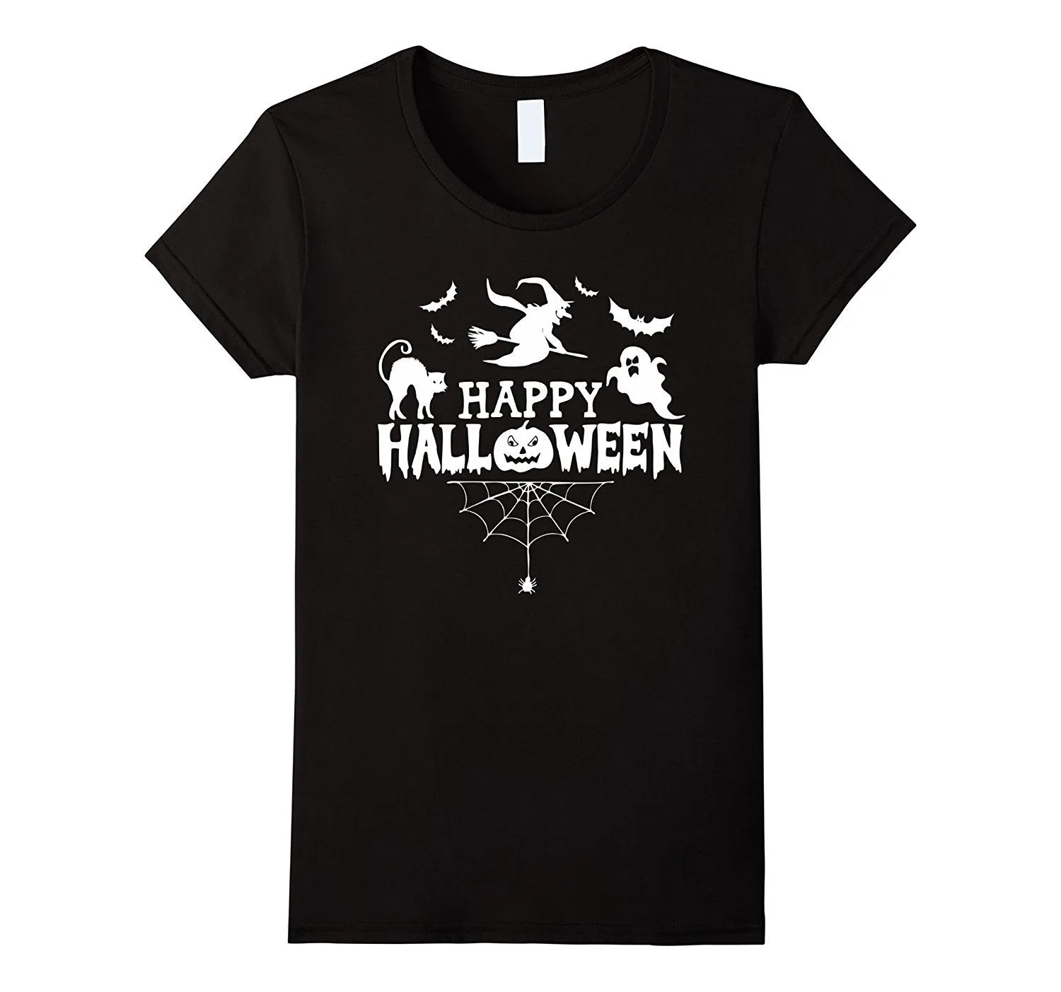 Love Happy Halloween Shirt Tee Gifts Halloween Witch Pumpkin