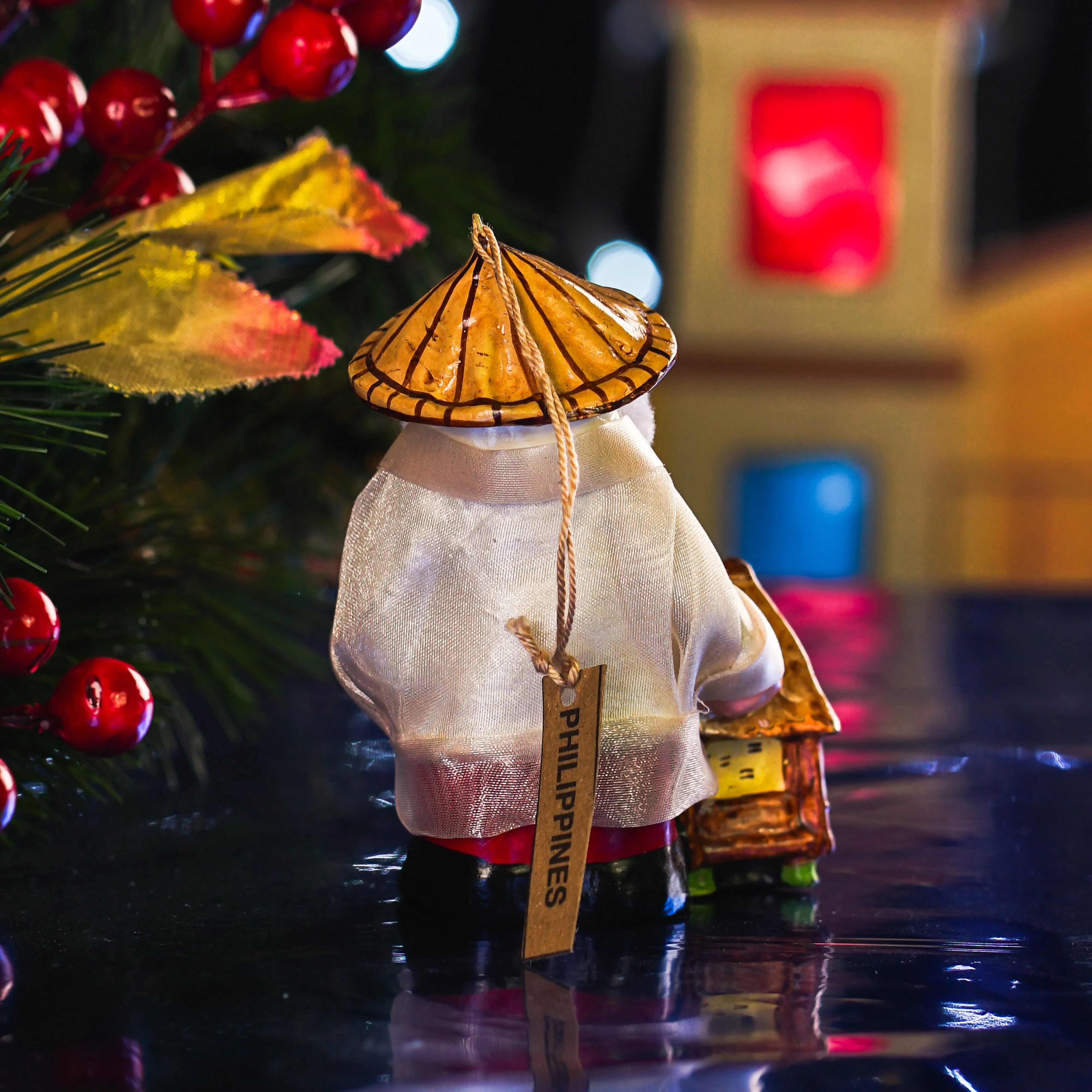 Mini Filipino Santa Claus - Bahay Kubo