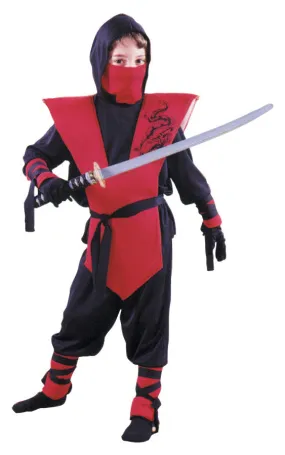 Ninja Complete Red Small Costume