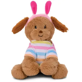 Paisley Puppy Fur & Fleece Plush