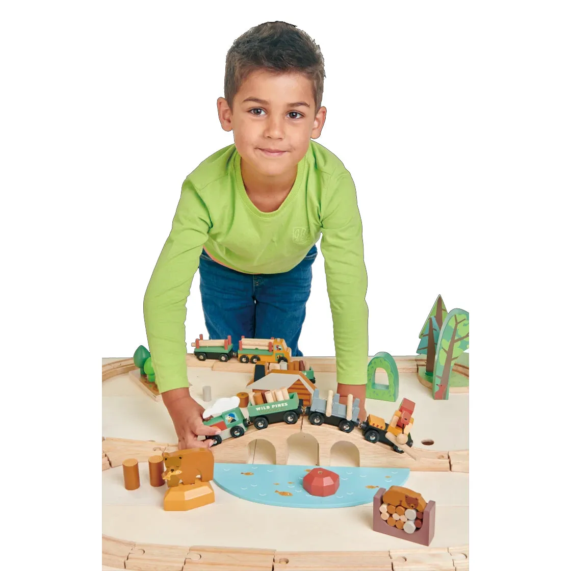 Wild Pines Large Train Set